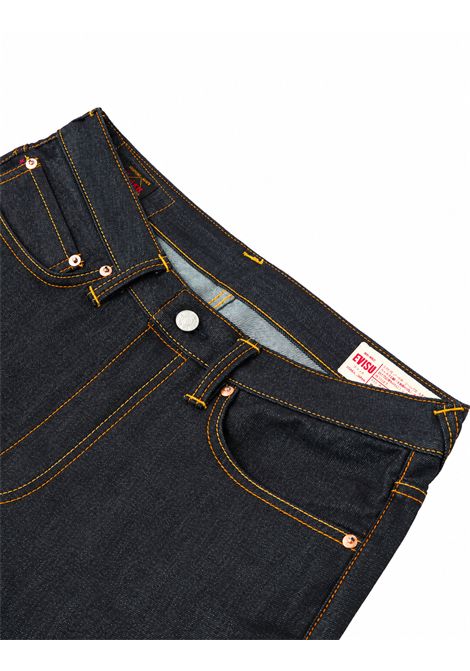 Jeans 5 tasche EVISU | 2EAHTM4JE1256INDX RAW INDIGO